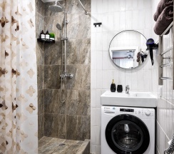 3-местные апартаменты студия в Apartments Private (Апартментс Прайвит) на шоссе Волоколамское