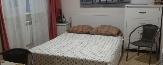 Стандартный  номер с двуспальной кроватью в Волга-Волга