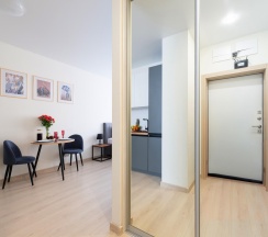 1-комнатные апартаменты стандарт Азалия ApartaMIA в Семейный уголок