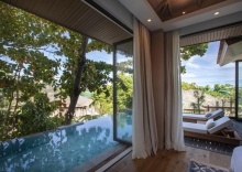 Четырёхместная вилла с 2 комнатами в Cape Fahn Hotel Samui