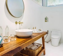 Двухместная вилла Garden двуспальная кровать в Zazen Boutique Resort & Spa