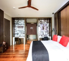 Номер Standard с 3 комнатами рядом с пляжем в Pavilion Samui Pool Residence