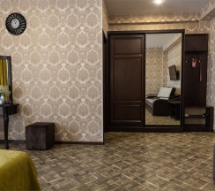 Улучшенный стандарт с боковым видом на море и горы в Karap palace hotel