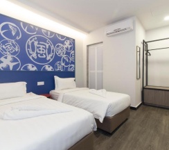 Двухместный номер Deluxe двуспальная кровать в Kitez Hotel & Bunkz - Hostel