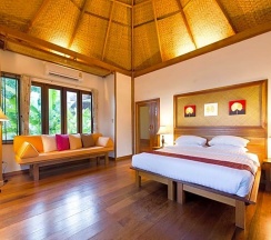 Двухместный номер Deluxe двуспальная кровать в Khaothong Terrace Resort & Restaurant