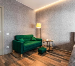 Апартаменты с балконом в Квартира BalticSweetHome Новая