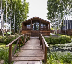 Barnhouse 1 | Банный чан на территории в Берёзовая роща