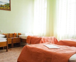 Кровать в 4-местном общем номере в Smart Hotel KDO Калуга