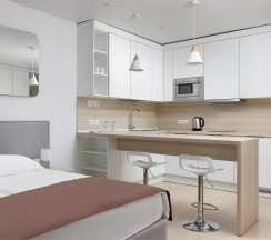 Супериор (однокомнатный двухместный номер) в Yes Marata