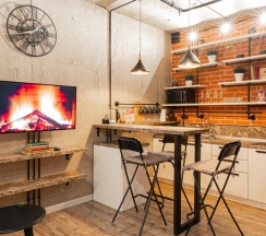 1-комнатные апартаменты улучшенные Wooden Loft в LALAPART на бульваре Ходынский 20А