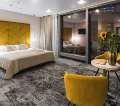 Комфорт+ для двоих в Федерации 53 этаж в Panorama city hotel
