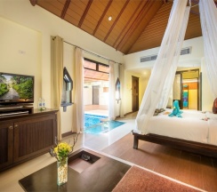 Двухместная вилла Diamond двуспальная кровать в Курортный отель Chada Lanta Beach Resort