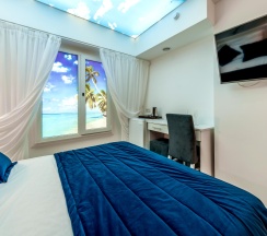 1-комнатные апартаменты стандарт Морской переулок 1/1Б (без окна) в Morskoy resort