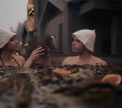 Вилла двухэтажная с 3 спальнями и чаном на живом огне в Marja Villas&SPA