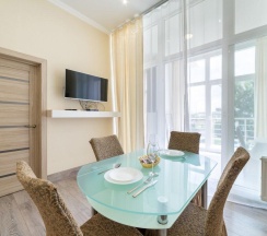 Апартаменты улучшенные с двумя 2-спальными кроватями кв. 204 в Deluxe apartments