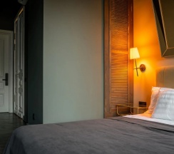 Двухместные апартаменты (двуспальная кровать) в Апартаменты Room в Nikolaev Building