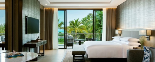 Пятиместный люкс с 2 комнатами с балконом 2 отдельные кровати в Phuket Marriott Resort And Spa, Nai Yang Beach