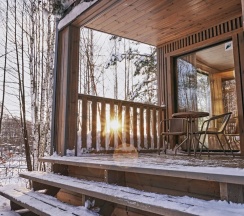 Домик с видом на лес в Ханская Усадьба by Yamle