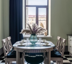 2-комнатные апартаменты стандарт на набережной реки Фонтанки, 150 в D apartments