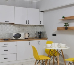 Четырёхместные апартаменты Standard c 1 комнатой в Bg Apartments