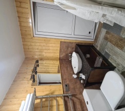 Двухместное шале Premium (двуспальная кровать) в Eco village
