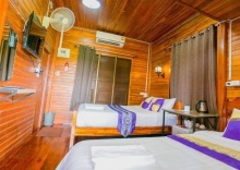 Двухместное бунгало Deluxe 2 отдельные кровати в Imsuk Homestay Chiang Rai