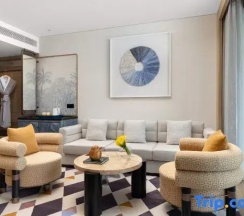 Люкс Пентхаус с 2 комнатами с видом на океан в voco Sanya Dadonghai By IHG