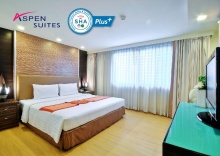 Двухместный номер Grand Deluxe двуспальная кровать в Aspen Suites Hotel Sukhumvit 2 Bangkok