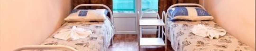 Номер эконом с 4 односпальными кроватями в Динамо