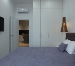 Двухкомнатные апартаменты с балконом в Sphera apartments by Stellar