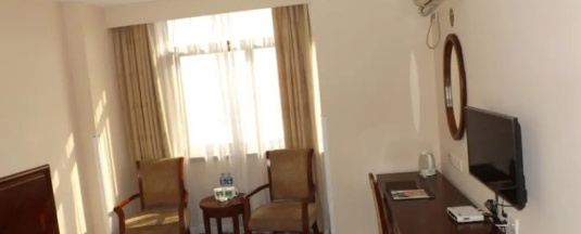Двухместный люкс двуспальная кровать в GreenTree Inn ShangHai BeiWaiTan NingGuo Road Station Hotel