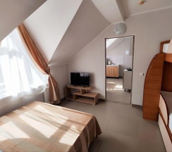 2-комнатные апартаменты студия (мансарда) в Регион 86