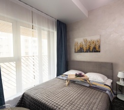Апартаменты студия в MOKO Apartments на улице Народного ополчения