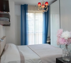 Трёхместные апартаменты с 2 комнатами односпальная кровать в Fellini - Family Flat