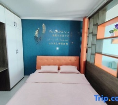 Двухместный номер Standard с видом на море 2 отдельные кровати в Rizhao Shuohai Seaview Homestay (Wanpingkou Branch)
