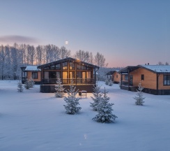 Panorama lodge с горячей купелью в Бухлово парк