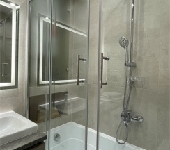 Апартаменты с гостиной и спальней в ЖК "Savin House" в Sibgat Apartments