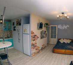 Апартаменты с балконом в Квартира Loft Design