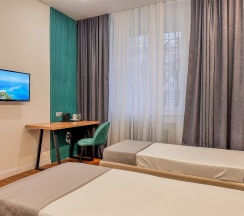 Двухмест. стандарт с 2-мя кроватями №4 (душевая в номере) в Влада by richotels