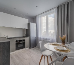 1-комнатные апартаменты стандарт в Лайт Апартаменты на переулке Шаронова 31