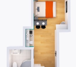 Stylish Studio Arbat в Axis.Moscow Arbat