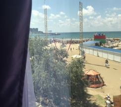 Двухместный номер Standard с балконом и с красивым видом из окна двуспальная кровать в Фотини