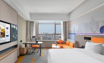 Двухместный номер Standard двуспальная кровать в Hampton by Hilton Qingdao Jiaodong International Airport South Hotel