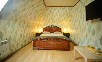 Стандартный двухместный номер с 1 кроватью Мансарда Green в Night train motel