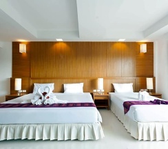 Номер Family с балконом в Rawai Princess Hotel