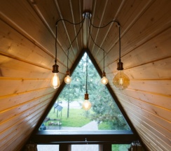№ 14 A-Frame 45m2. (оснащение дома см. Подробнее) в Les holidays