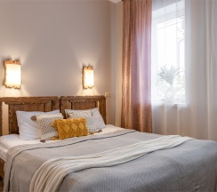 Стандартный номер с 1 кроватью в Номера в Стрельне