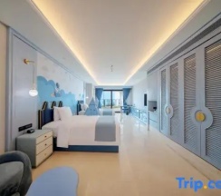 Двухместный семейный номер Standard с видом на море (2 отдельные кровати) в Tangla Hotel Sanya