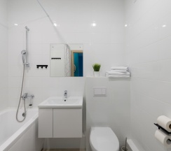 Апартаменты студия Бирюза ApartaMIA в Семейный уголок
