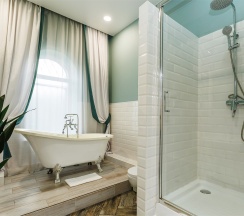 Люкс с кроватью размера «king-size» в Чеховъ